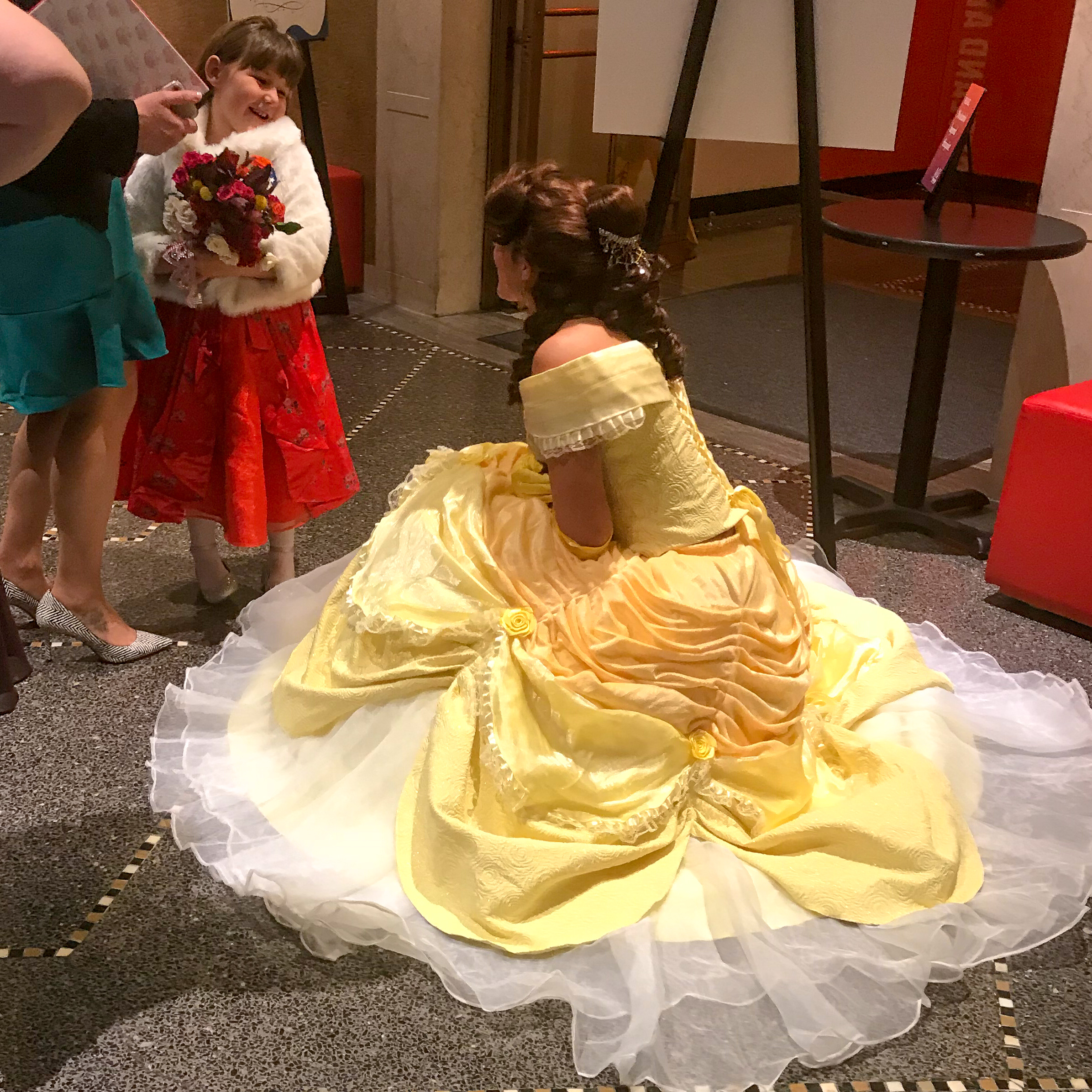 Belle and this beauty had a wonderful evening together at the ball!